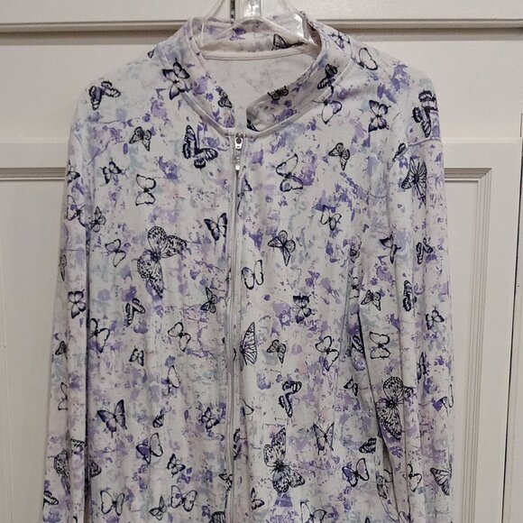 Northern Reflections Women's XL Long Sleeve Front Zipper & Two Side Pockets Butt - Picture 2 of 3